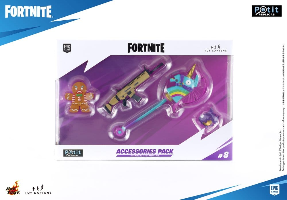 Fortnite Petit Replicas Zubehörpaket Serie 1 Sortiment (8)