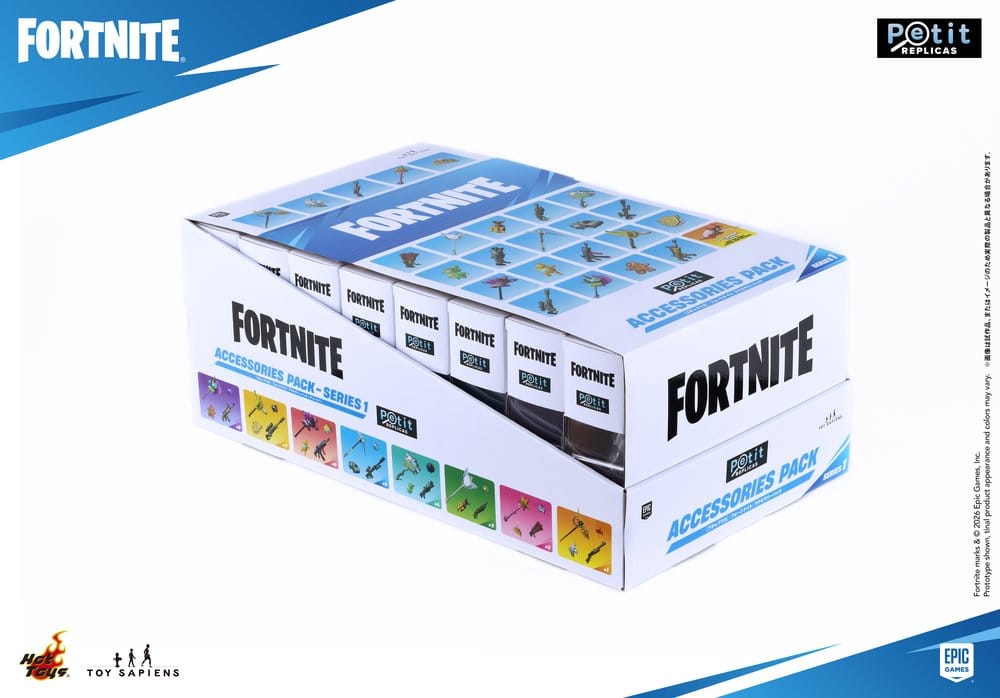 Fortnite Petit Replicas Zubehörpaket Serie 1 Sortiment (8)