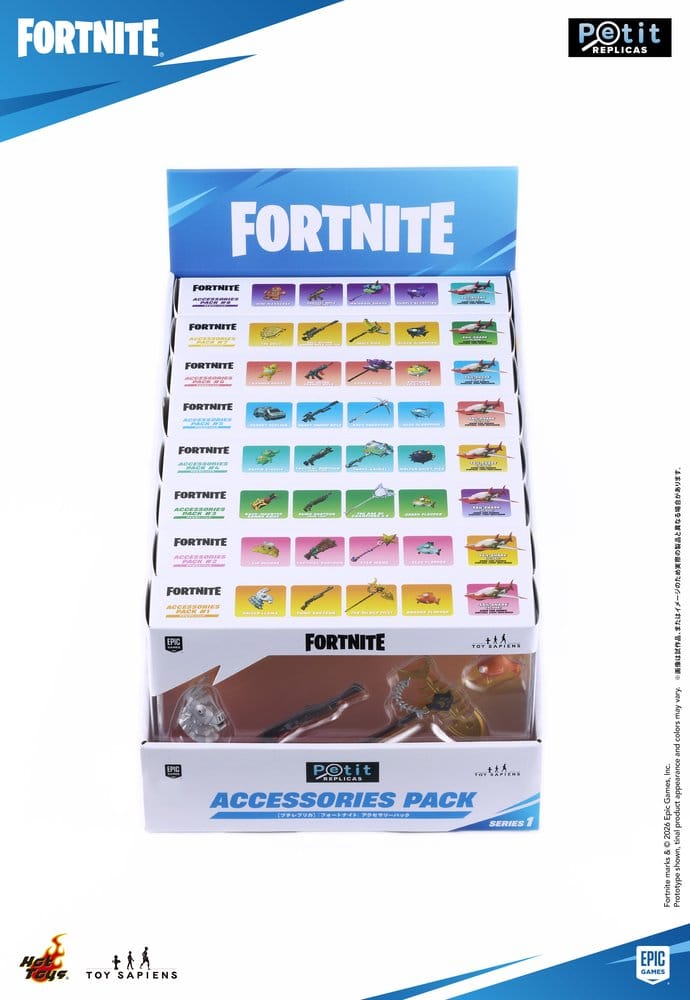 Fortnite Petit Replicas Zubehörpaket Serie 1 Sortiment (8)