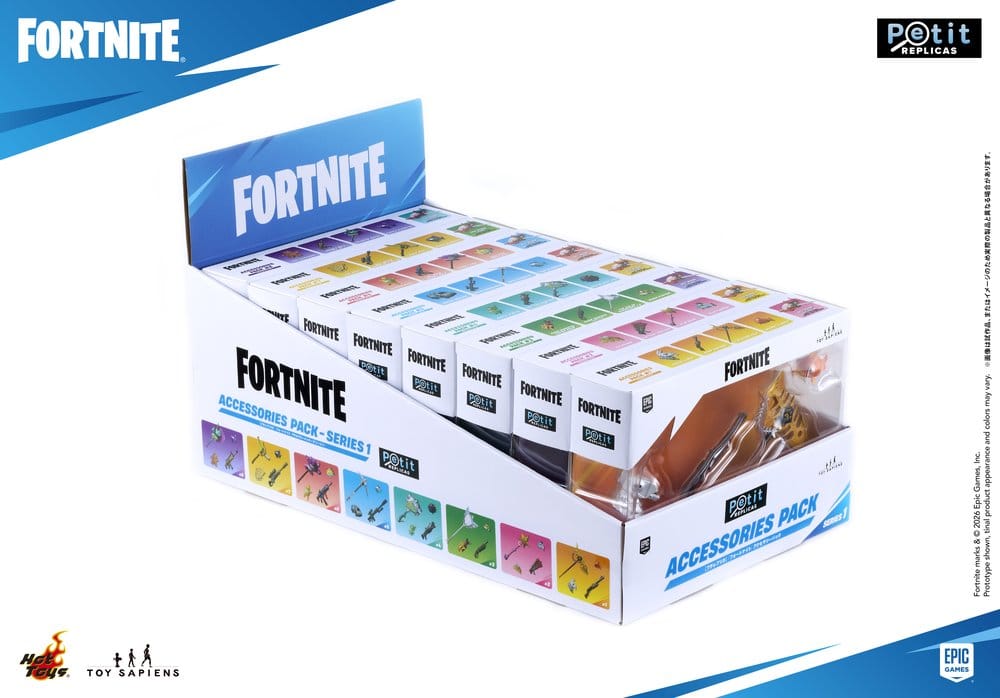 Fortnite Petit Replicas Zubehörpaket Serie 1 Sortiment (8)