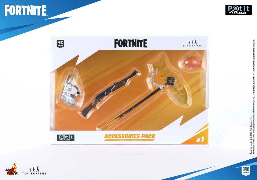 Fortnite Petit Replicas Zubehörpaket Serie 1 Sortiment (8)