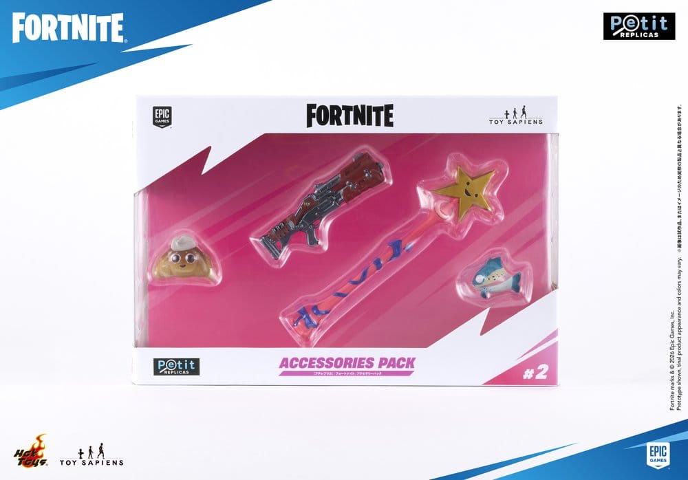 Fortnite Petit Replicas Zubehörpaket Serie 1 Sortiment (8)