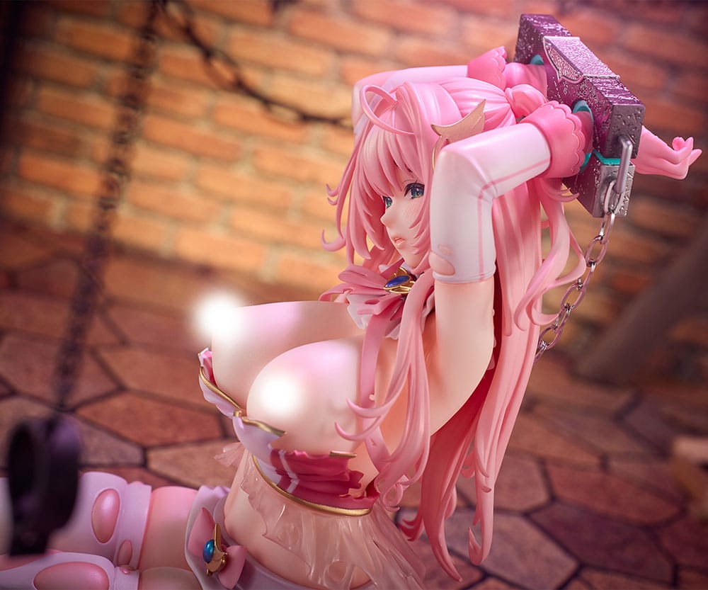 With the Snap of My Fingers, Forced Ovulation Hypnosis Statue 1/5 Marble, the Heroine of Justice DX Ver. 19 cm 
