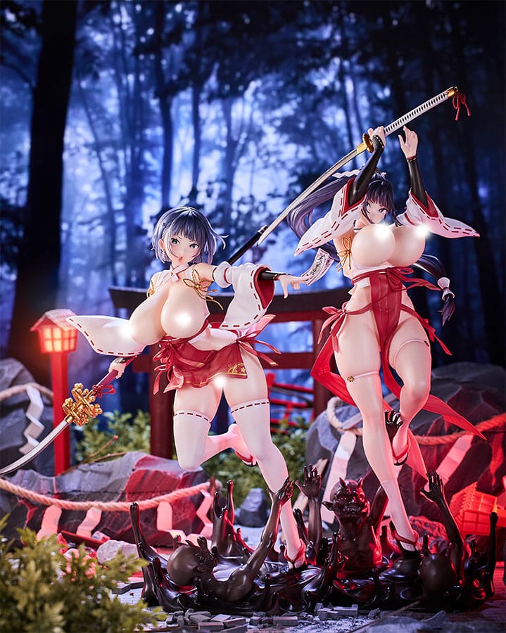 Original Character Statuen 2er-Set 1/6 Sakuya Todo & Iori Todo   