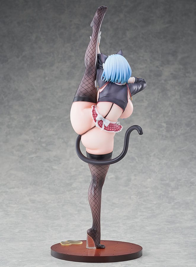 Original Character Statue 1/6 Lewd Girl Y-shaped Balance - Aoi Futatsuki Tapestry Set Edition 38 cm    