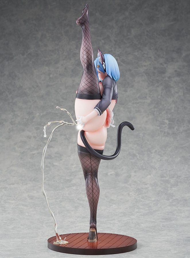 Original Character Statue 1/6 Lewd Girl Y-shaped Balance - Aoi Futatsuki Tapestry Set Edition 38 cm    