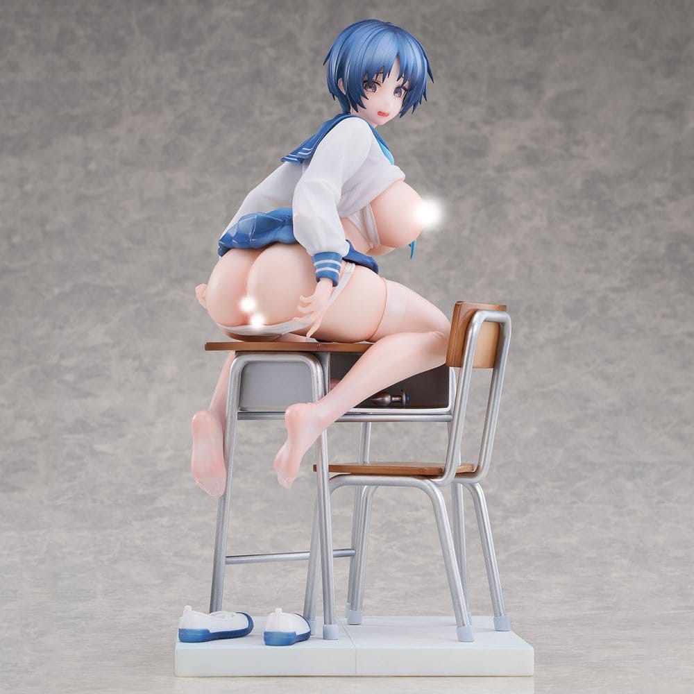 Original Character Figur 1/6 "Mousou Tights.44": Ruri-chan Tapestry Set Illustration by Hyouuma 27 cm