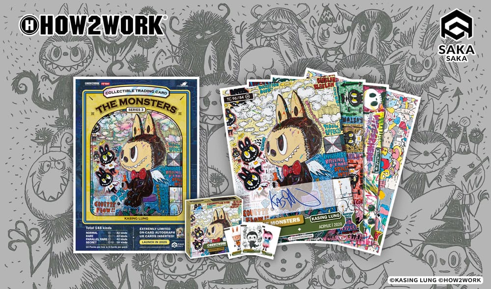 How2Work Labubu Collectible Trading Cards The Monsters Series 3 (10)