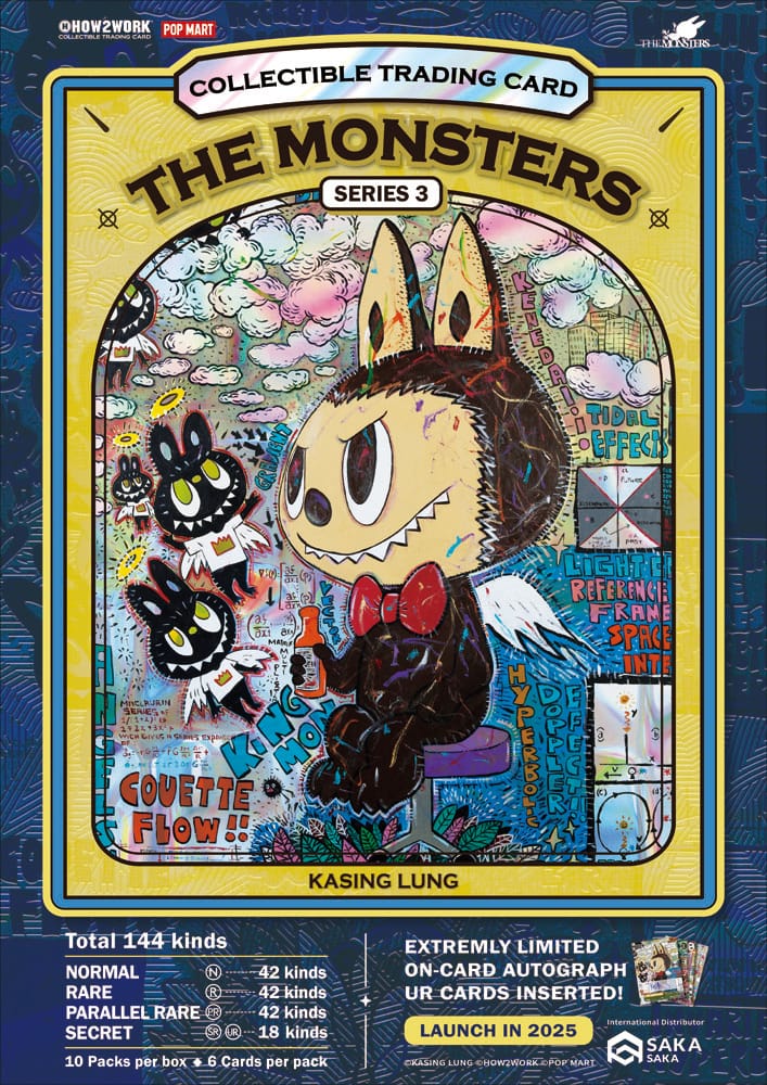 How2Work Labubu Collectible Trading Cards The Monsters Series 3 (10)