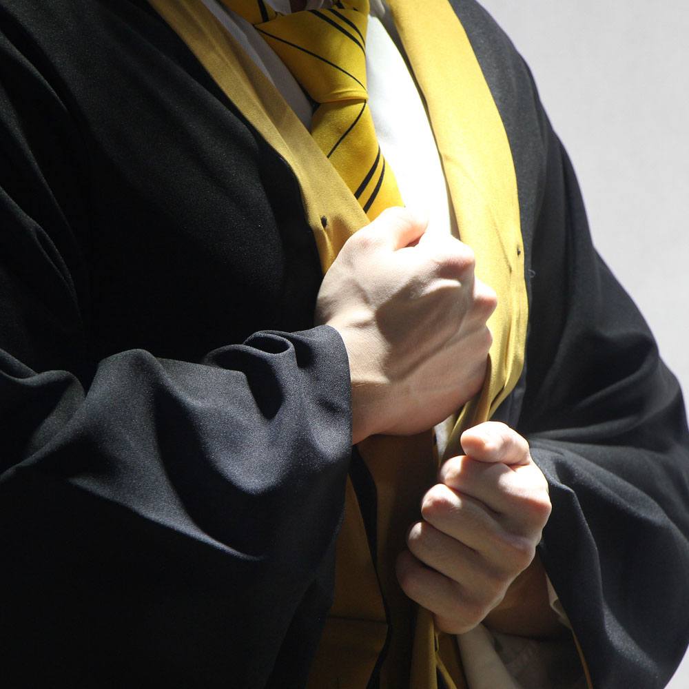 Harry Potter Zauberergewand Hufflepuff Größe M 