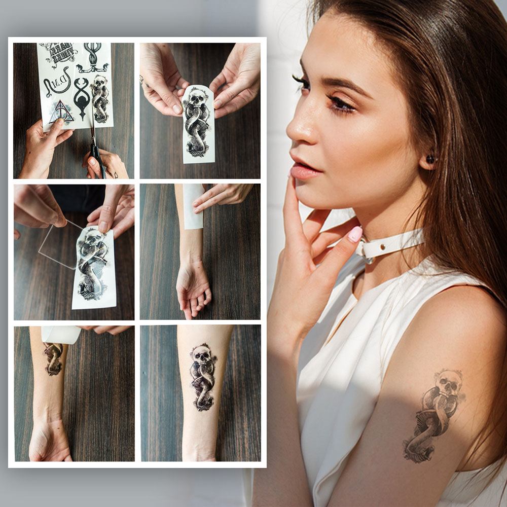 Harry Potter Tattoos 35-er Set 