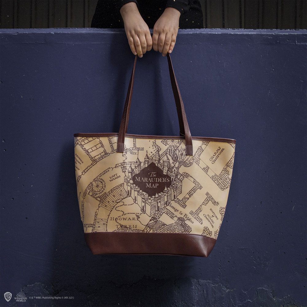 Harry Potter Tragetasche & Geldbeutel Marauder's Map  