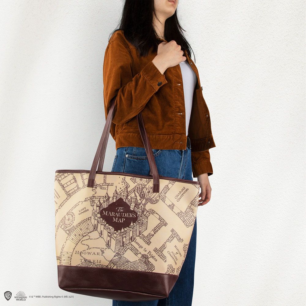 Harry Potter Tragetasche & Geldbeutel Marauder's Map  