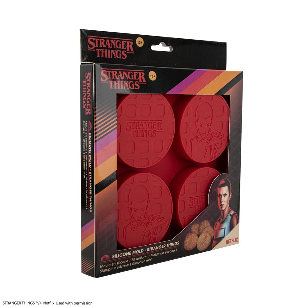 Stranger Things Waffel Silikonform Eleven