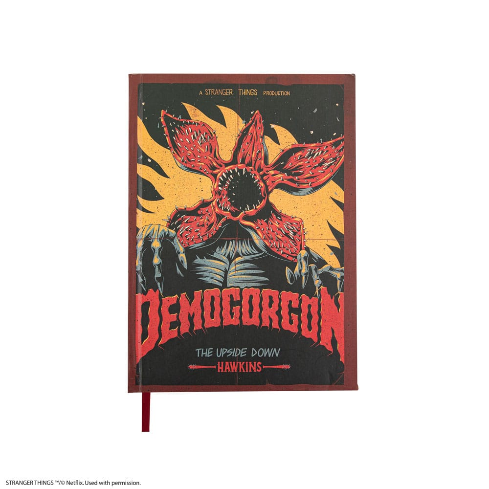 Stranger Things Notizbuch Demogorgon 