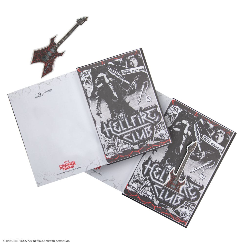 Stranger Things Notizbuch Hell Fire Club 