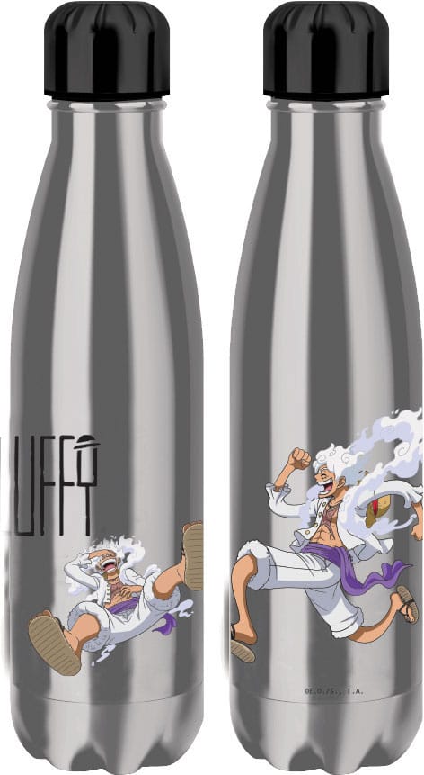 One Piece Thermosflasche Luffy Gear 5 Silver