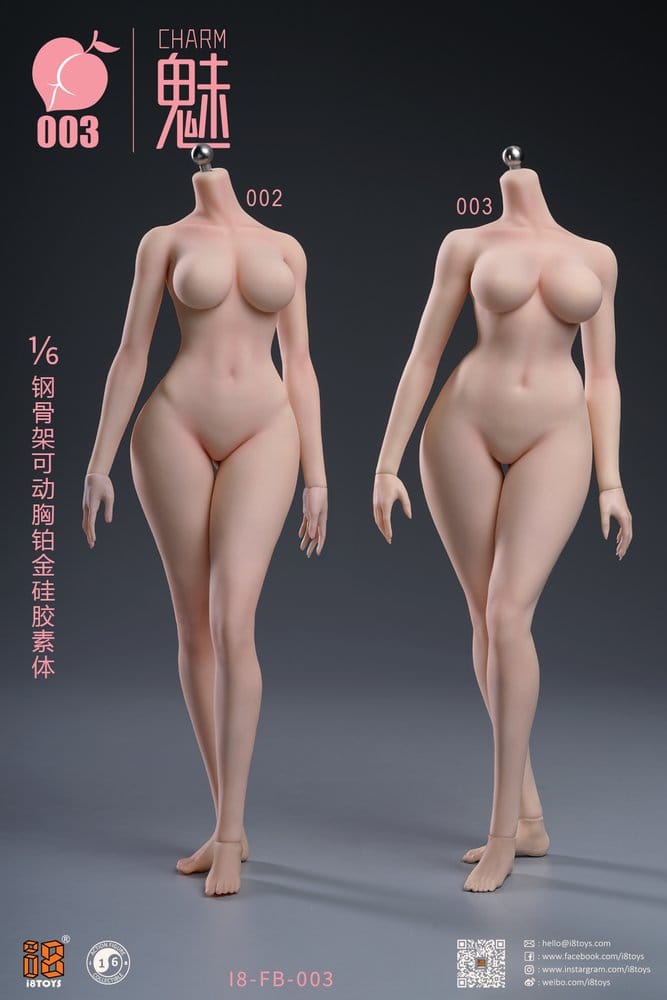Original Character Silikonkörper 1/6 "Charm" Steel-Frame Platinum Articulated Breasts