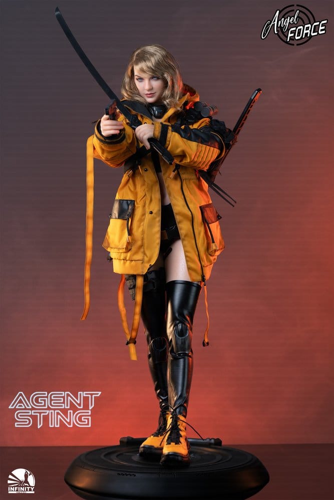 Angel Force Silikon Actionfigur 1/3 Agent Sting 70 cm