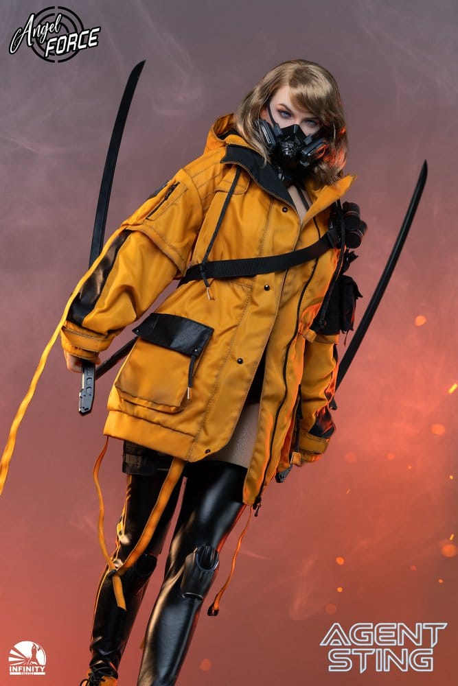 Angel Force Silikon Actionfigur 1/3 Agent Sting 70 cm