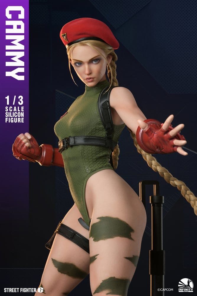 Street Fighter 6 Silikon Actionfigur 1/3 Cammy 65 cm