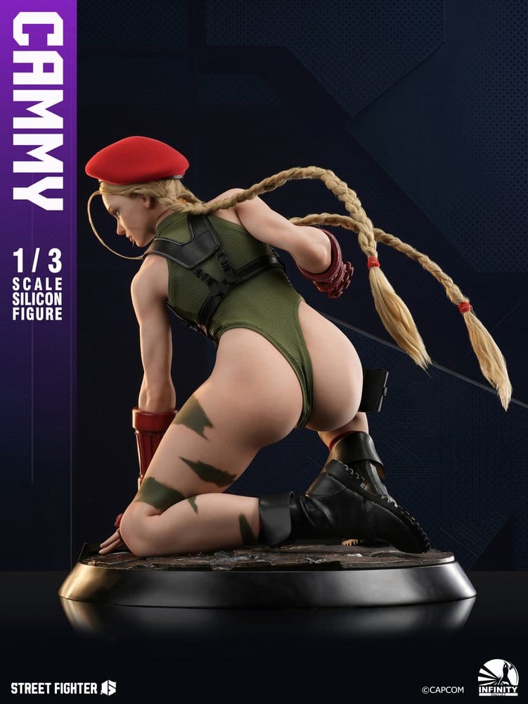 Street Fighter 6 Silikon Actionfigur 1/3 Cammy 65 cm
