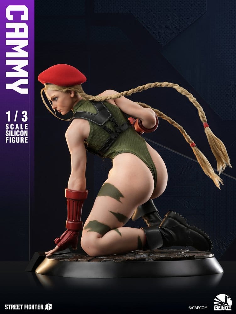 Street Fighter 6 Silikon Actionfigur 1/3 Cammy 65 cm