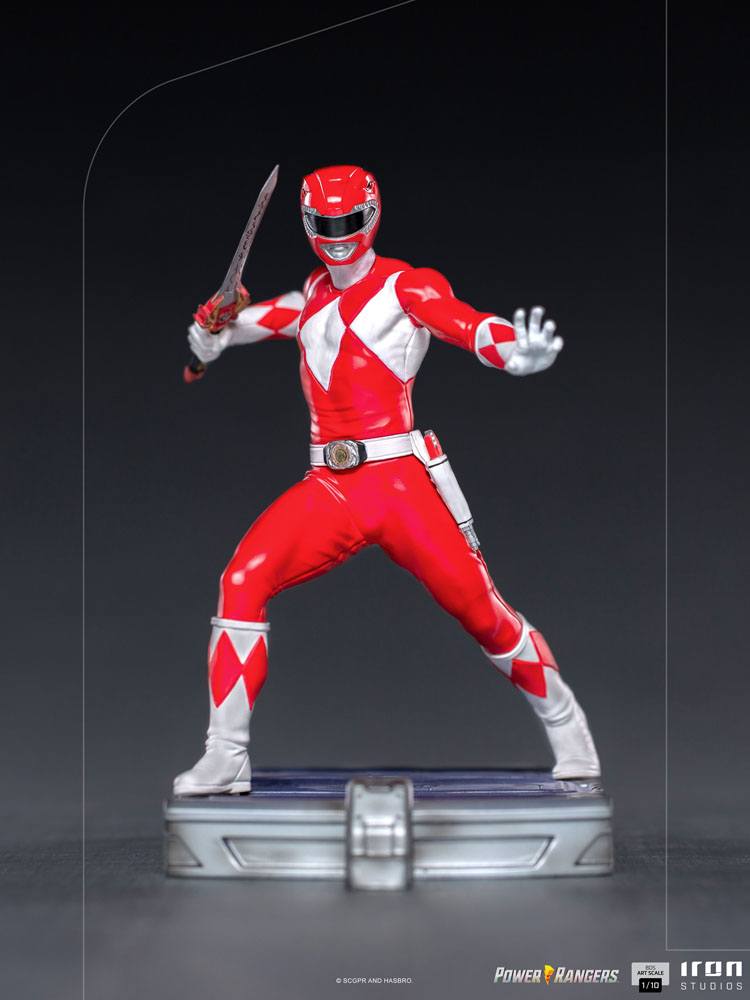 Power Rangers BDS Art Scale Statue 1/10 Red Ranger 17 cm
