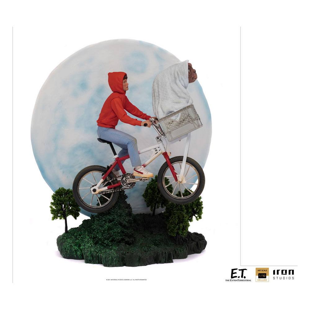 E.T. Der Außerirdische Deluxe Art Scale Statue 1/10 E.T. & Elliot 27 cm