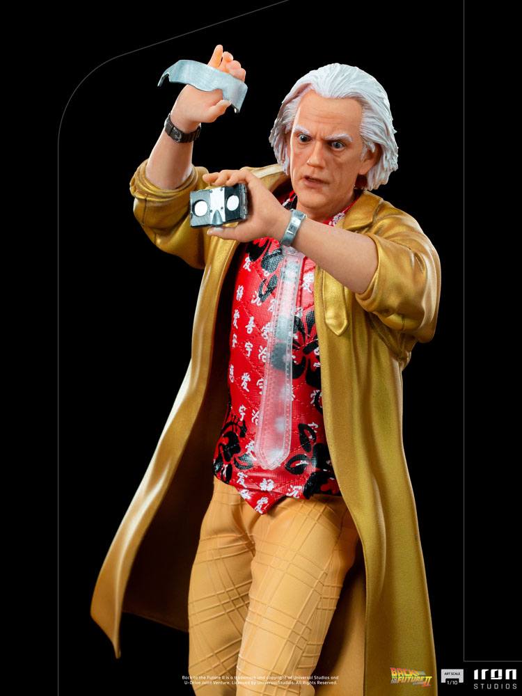 Zurück in die Zukunft II Art Scale Statue 1/10 Doc Brown 25 cm