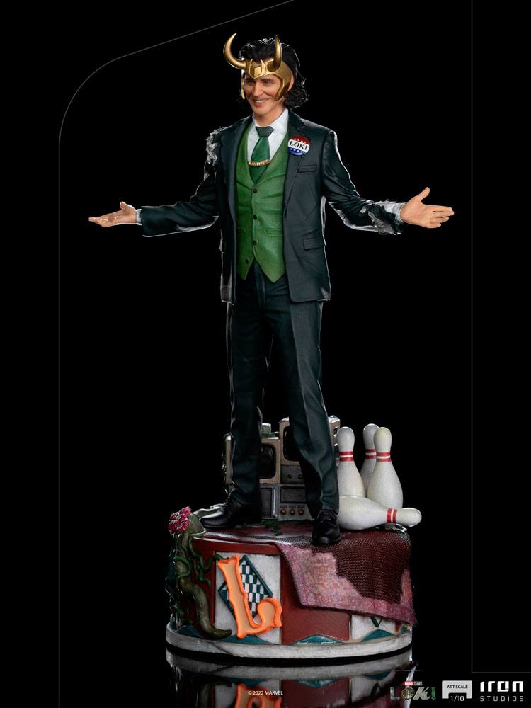 Loki Art Scale Statue 1/10 Loki President Variant 25 cm