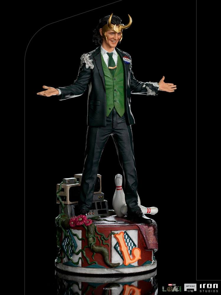 Loki Art Scale Statue 1/10 Loki President Variant 25 cm