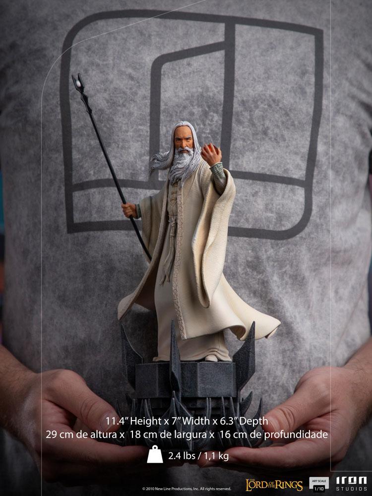 Herr der Ringe BDS Art Scale Statue 1/10 Saruman 29 cm
