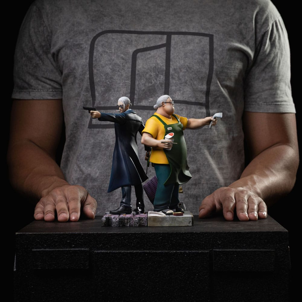 Sakamoto Days Deluxe Art Scale Statue 1/10 Taro Sakamoto 20 cm          