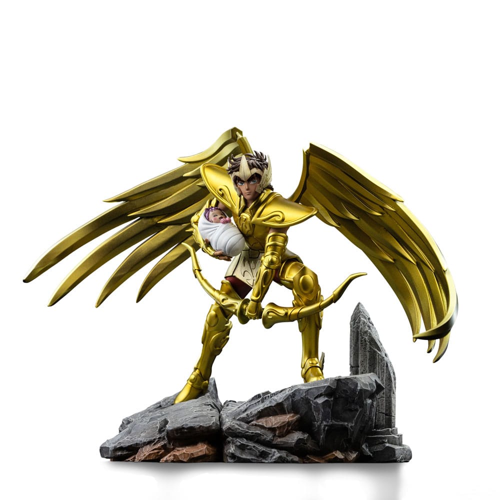 Saint Seiya Art Scale Statue 1/10 Sagittarius Aiolos 21 cm 