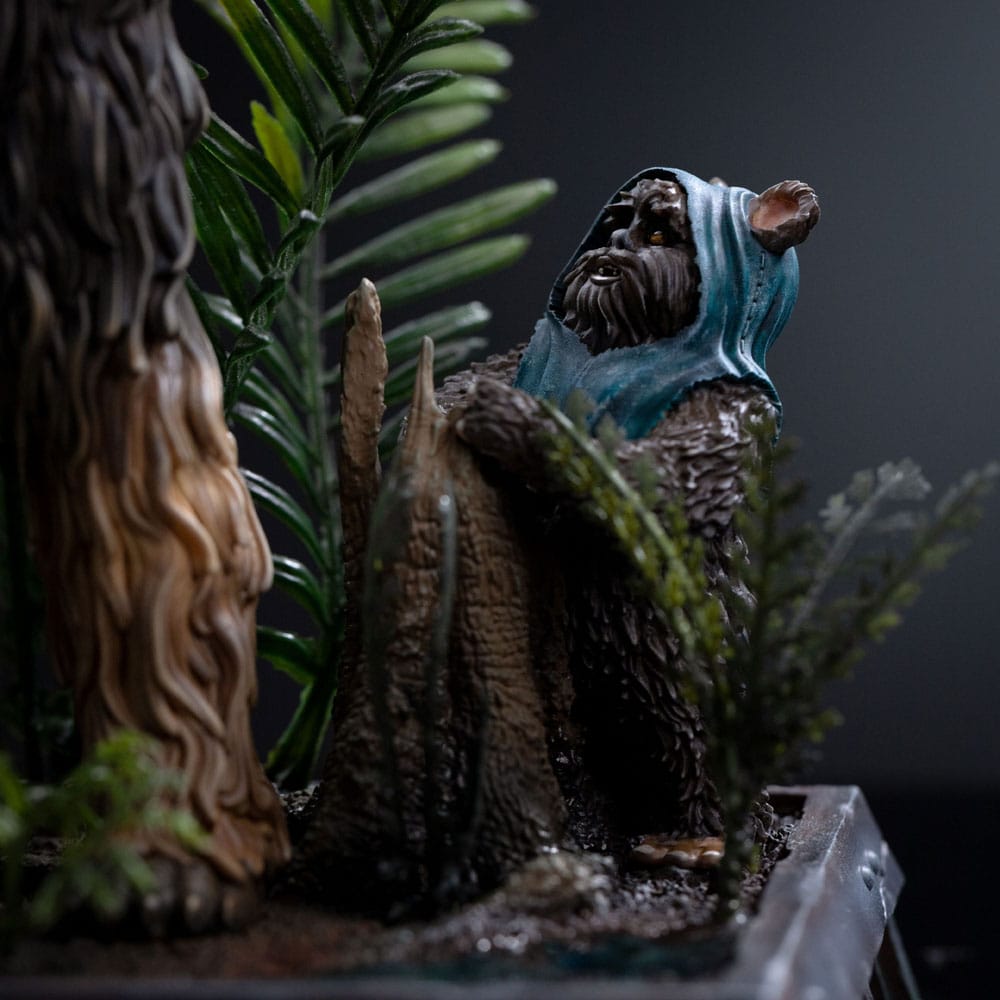 Star Wars Episode VI Art Scale Statue 1/10 Chewbacca and Tokkat 22 cm            