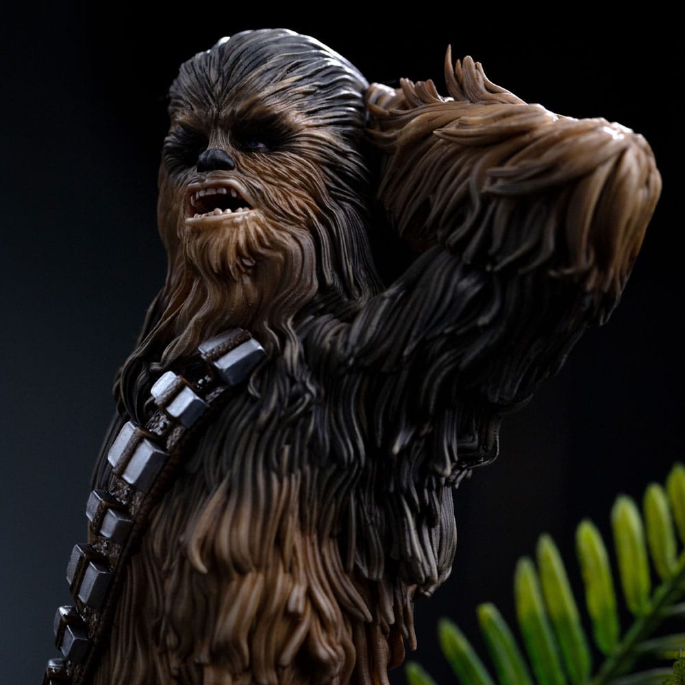 Star Wars Episode VI Art Scale Statue 1/10 Chewbacca and Tokkat 22 cm            
