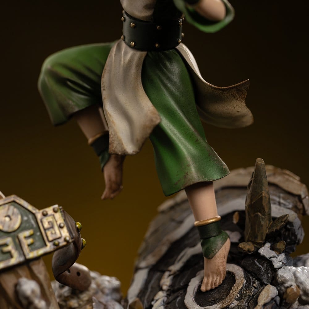 Avatar - Der Herr der Elemente Art Scale Statue 1/10 Toph 20 cm 