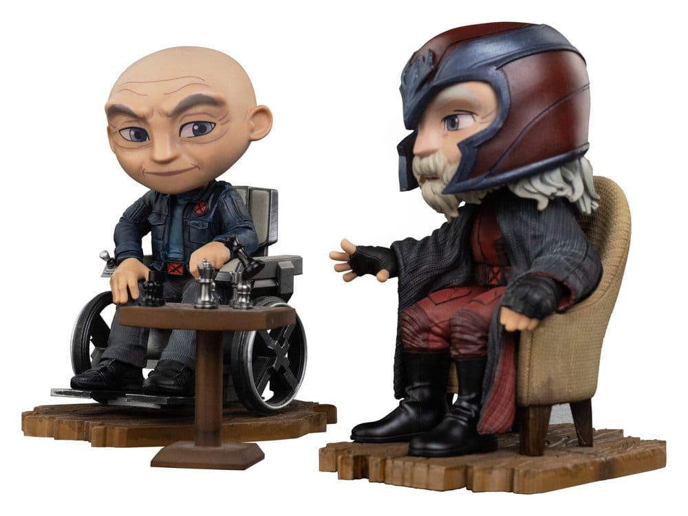 Avengers: Doomsday MiniCo Minifigur Xavier und Magneto 12 cm