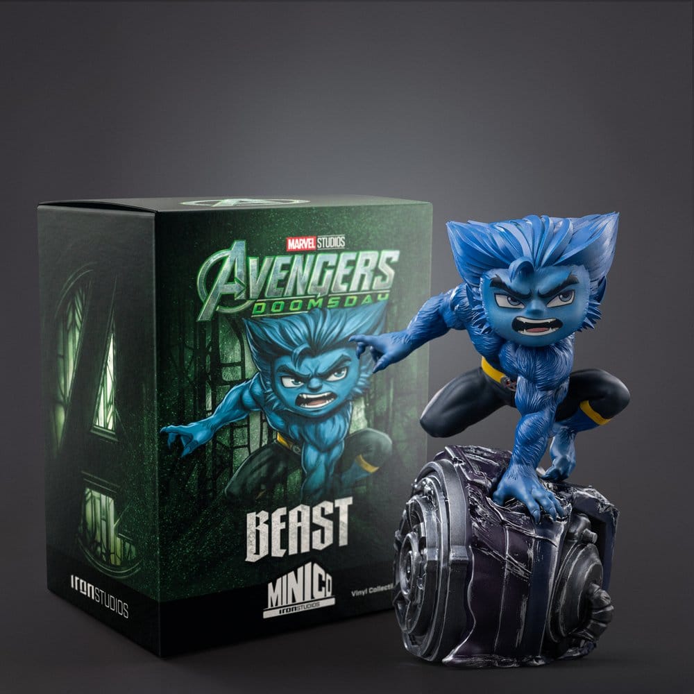 Avengers: Doomsday MiniCo Minifigur Beast (Hank McCoy) 17 cm
