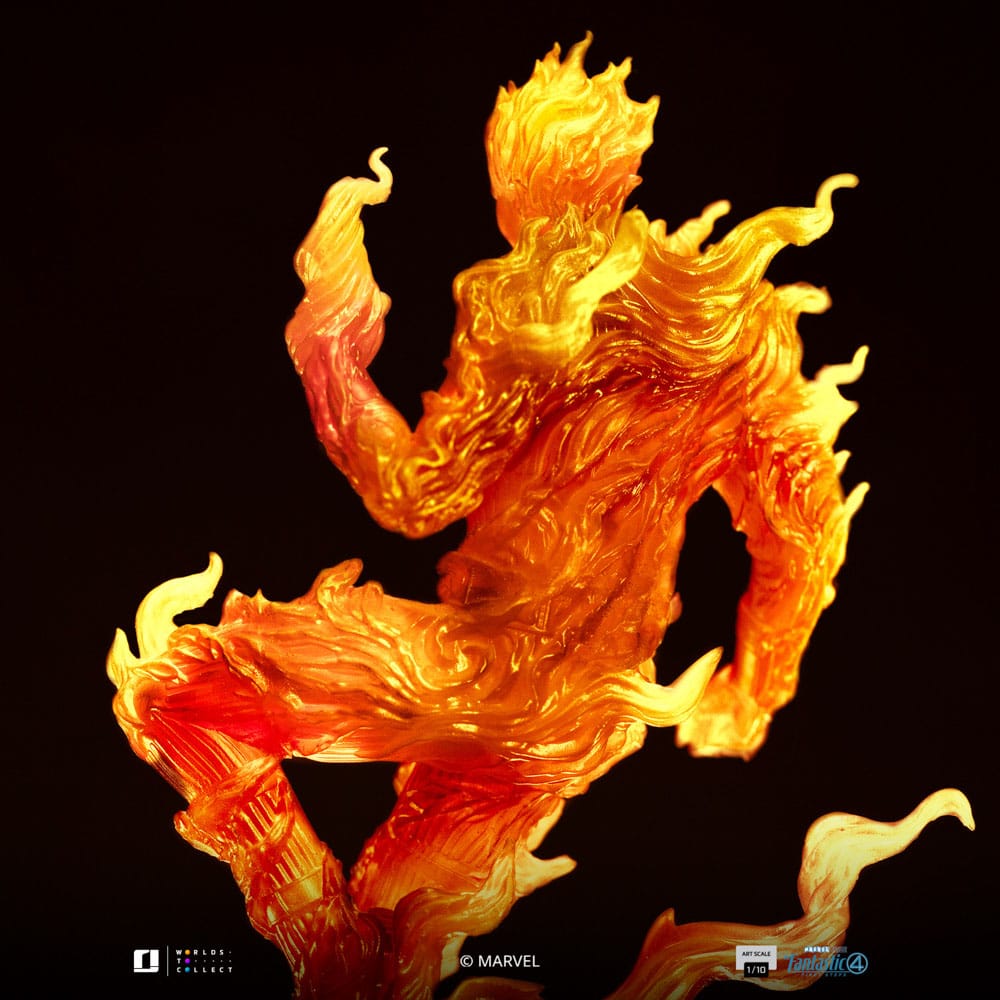 Fantastic Four Art Scale Statue 1/10 Human Torch 30 cm            