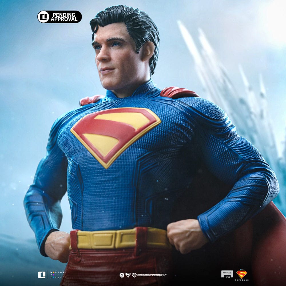 Superman Legacy Art Scale Statue 1/10 Superman & Krypto 32 cm            