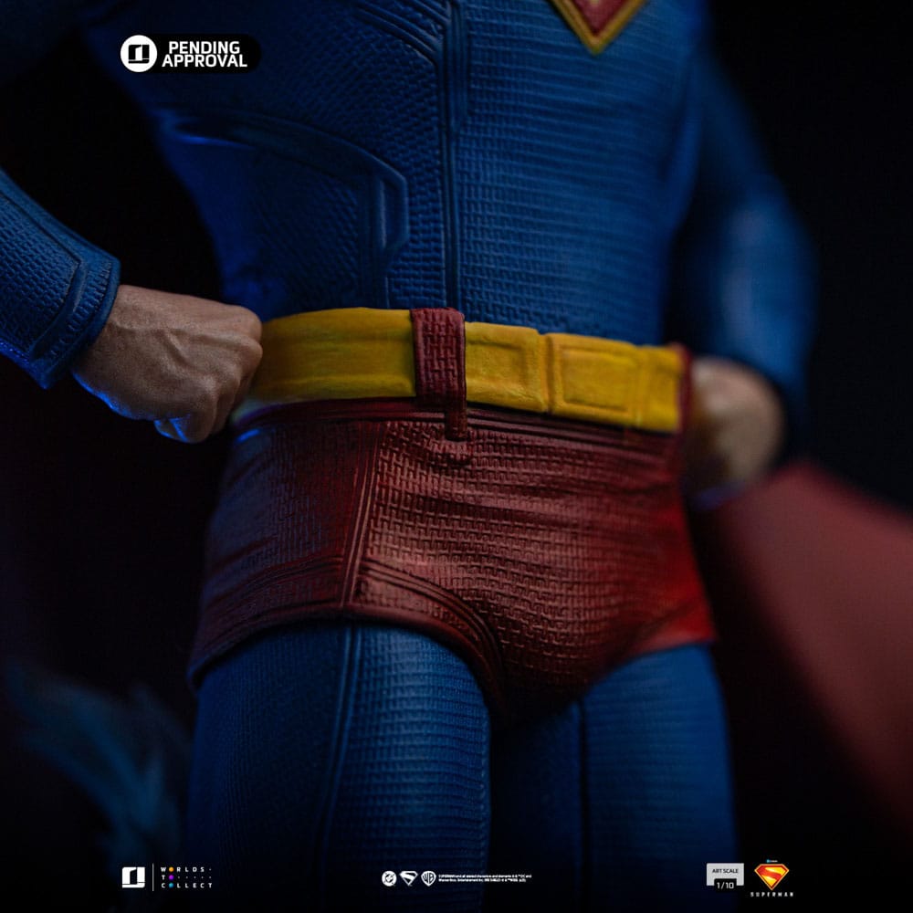 Superman Legacy Art Scale Statue 1/10 Superman & Krypto 32 cm            