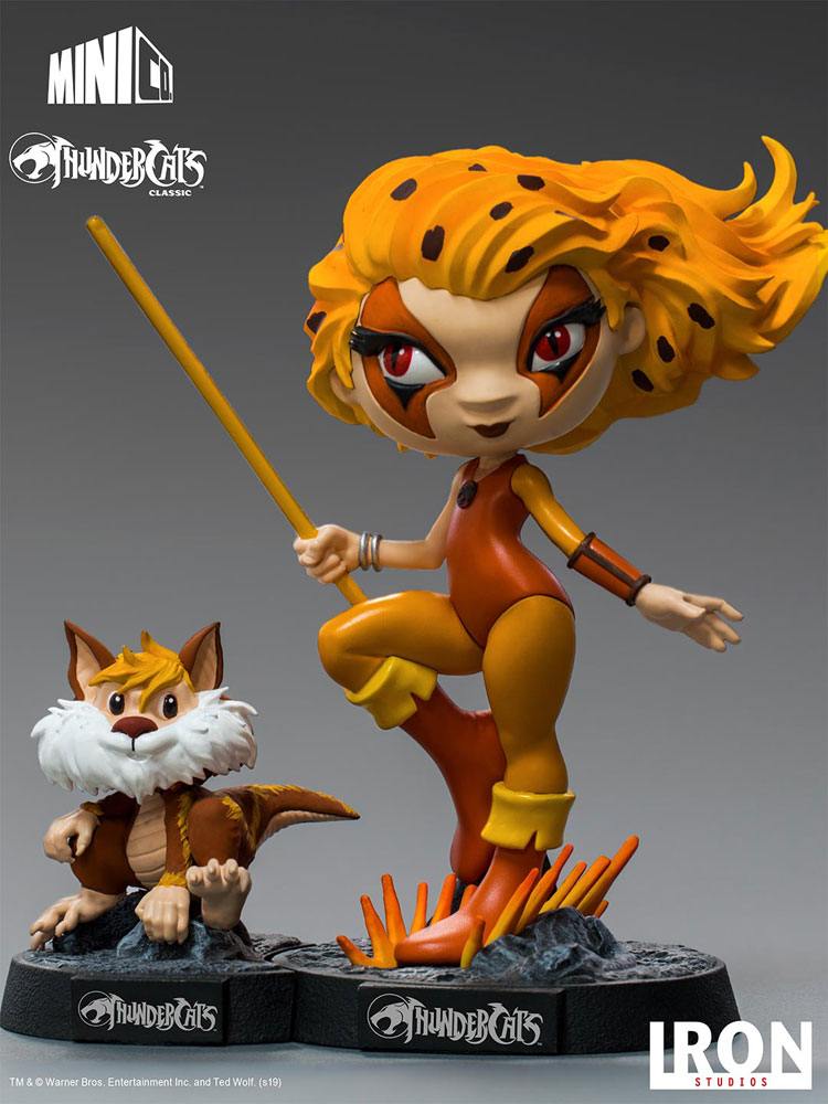 Thundercats Mini Co. PVC Figur Cheetara & Snarf 13 cm