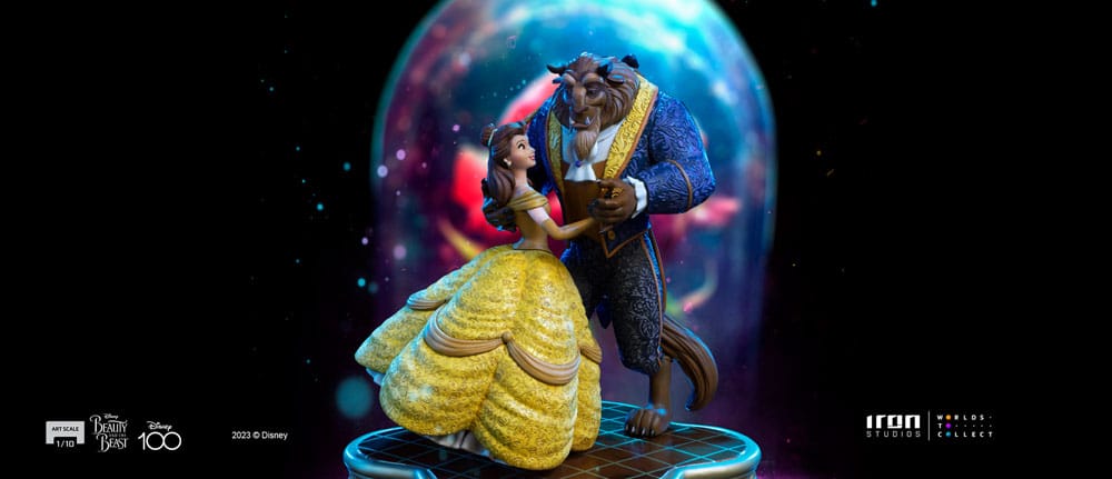 Disney Art Scale Statue 1/10 Beauty and the Beast 24 cm