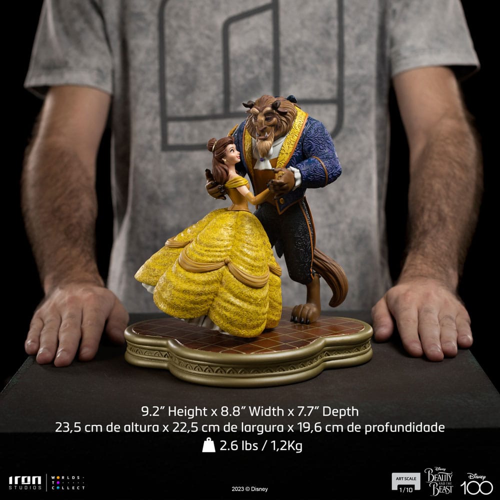 Disney Art Scale Statue 1/10 Beauty and the Beast 24 cm
