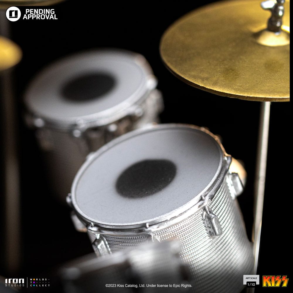 Kiss Art Scale 1/10 Peter Criss Limited Edtition 22 cm