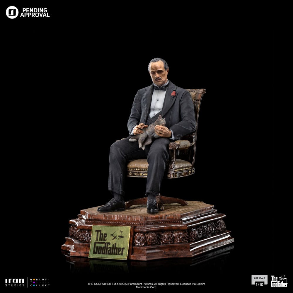 Der Pate Art Scale Statue 1/10 Don Vito Corelione 19 cm