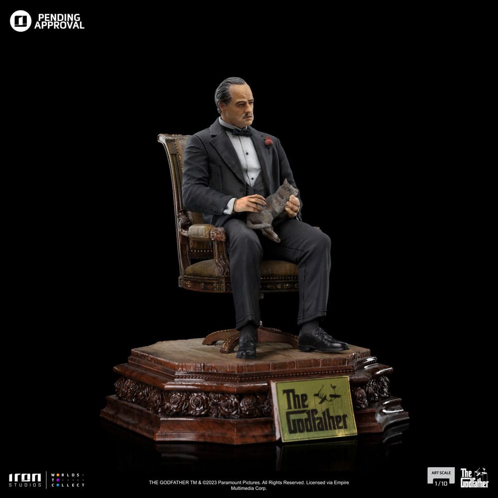 Der Pate Art Scale Statue 1/10 Don Vito Corelione 19 cm