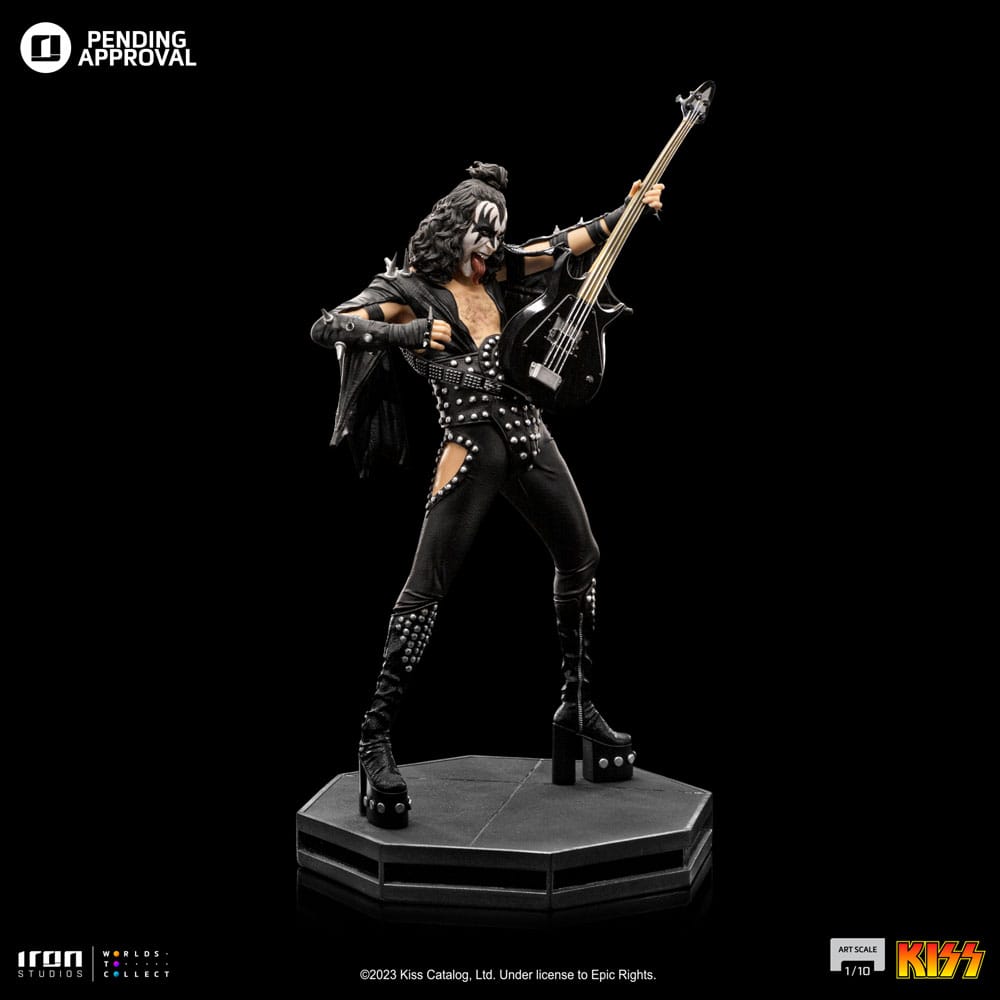 Kiss Art Scale 1/10 Gene Simons Limited Edtition 26 cm